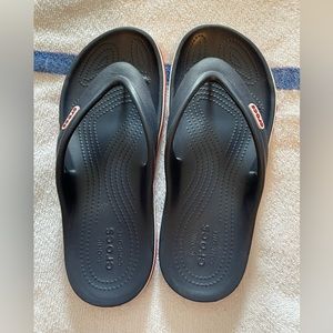 Crocs Women’s Blue Flip Flop Sandals - Slip-On Comfort